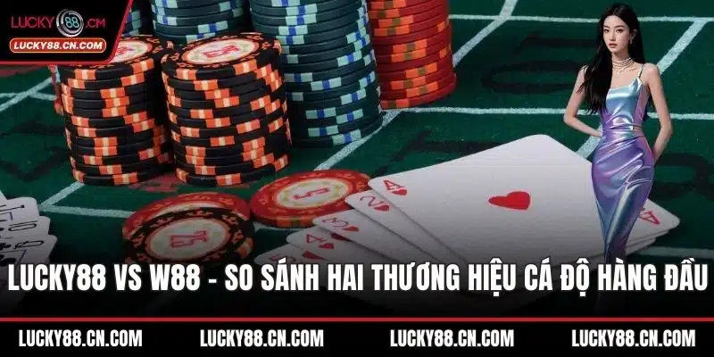 LUCKY88 Vs W88 - So Sánh Hai Thương Hiệu Cá Độ Hàng Đầu 1 LUCKY88 vs w88